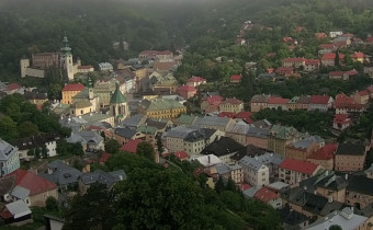 Obraz podglądu z kamery internetowej Banská Štiavnica - panorama